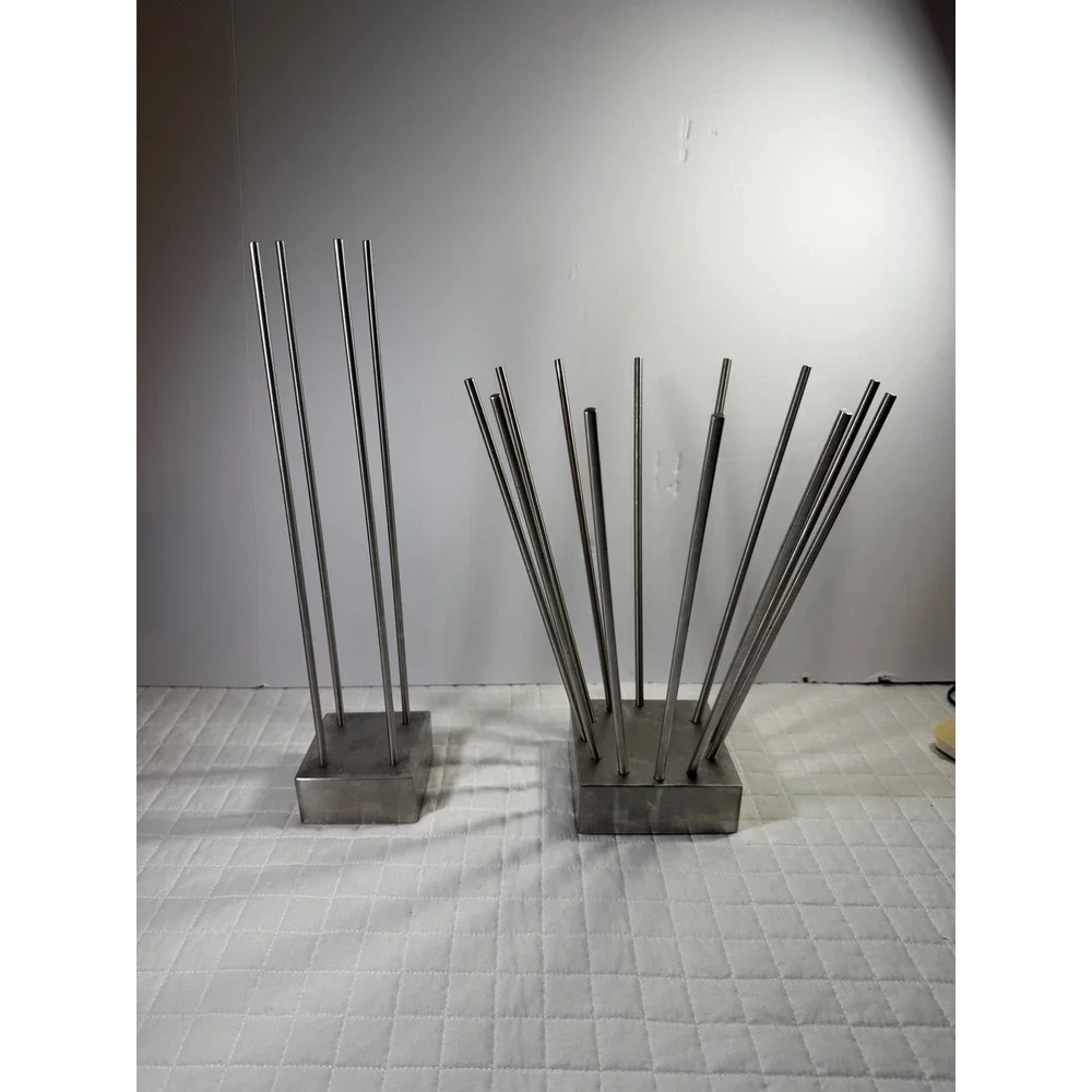 ZONE Denmark Stainless Steel Fruit Vegetable Holders Set of 2 Danish Modern